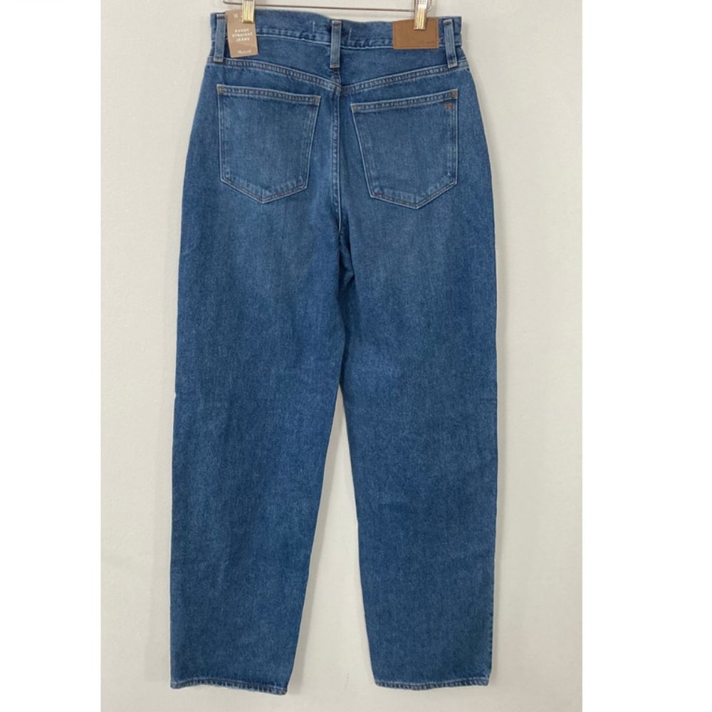 Madewell Baggy Straight Jeans in Firthway Wash - Picture 6 of 9